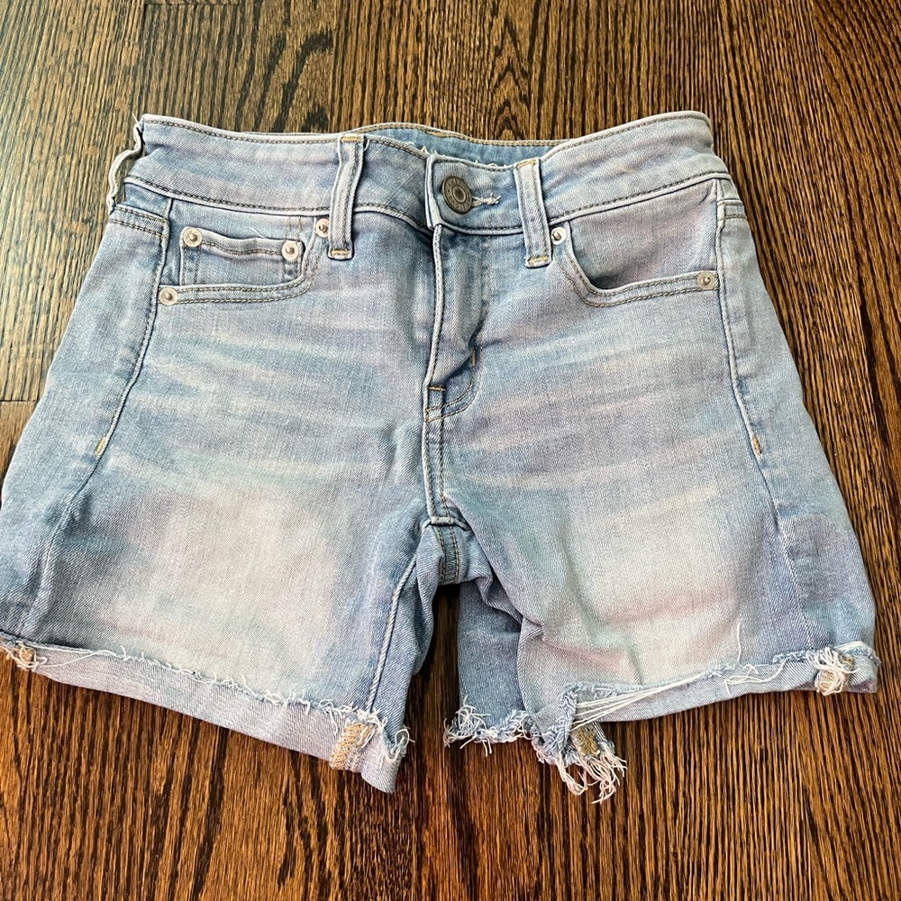American Eagle next level stretch jean shorts size 0